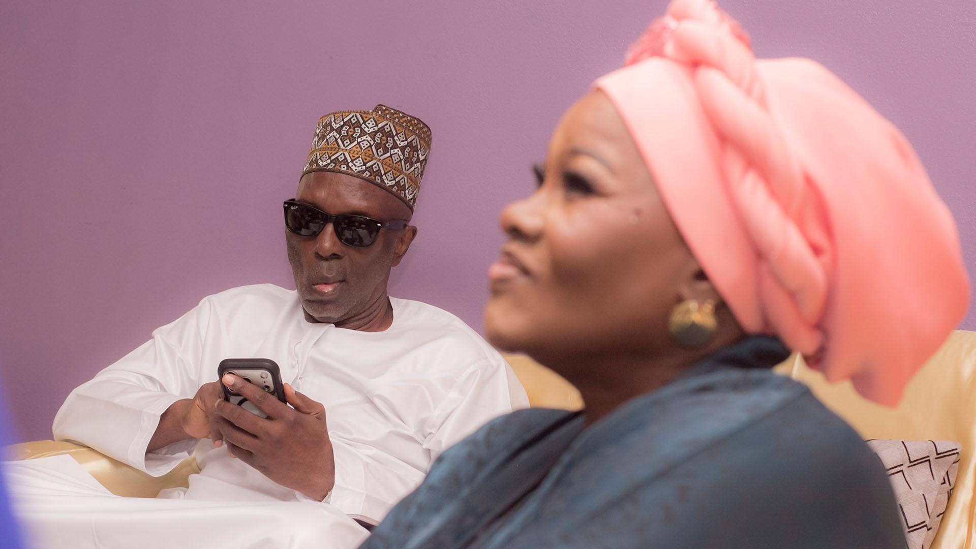 Alhaji Fatai Adegboyega Shokunbi President/Chairman of Governing Board and HE. Saratou Adeoti Kabassi 1st Vice President