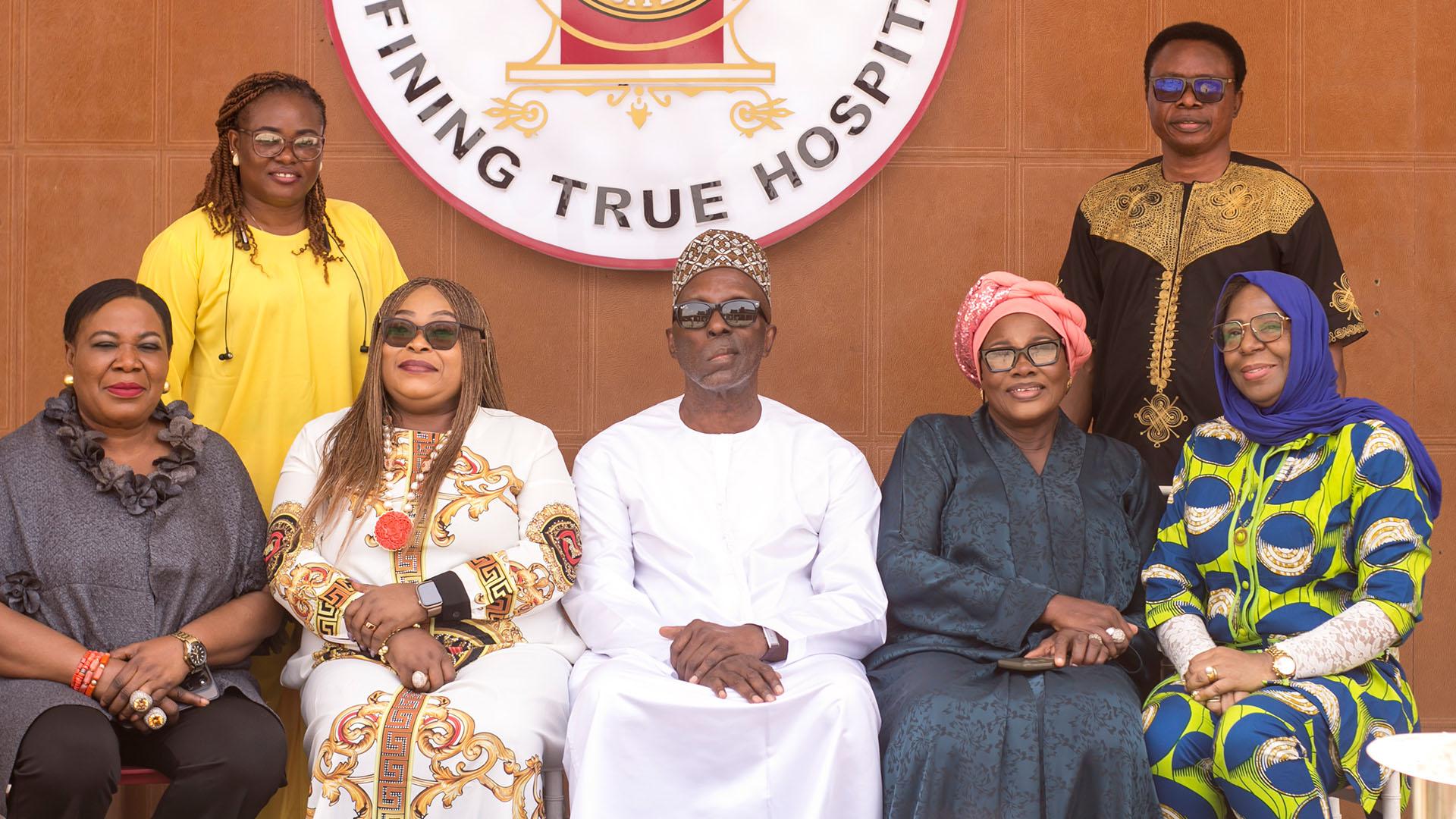 Cross Section of members during the retreat in a group photograph