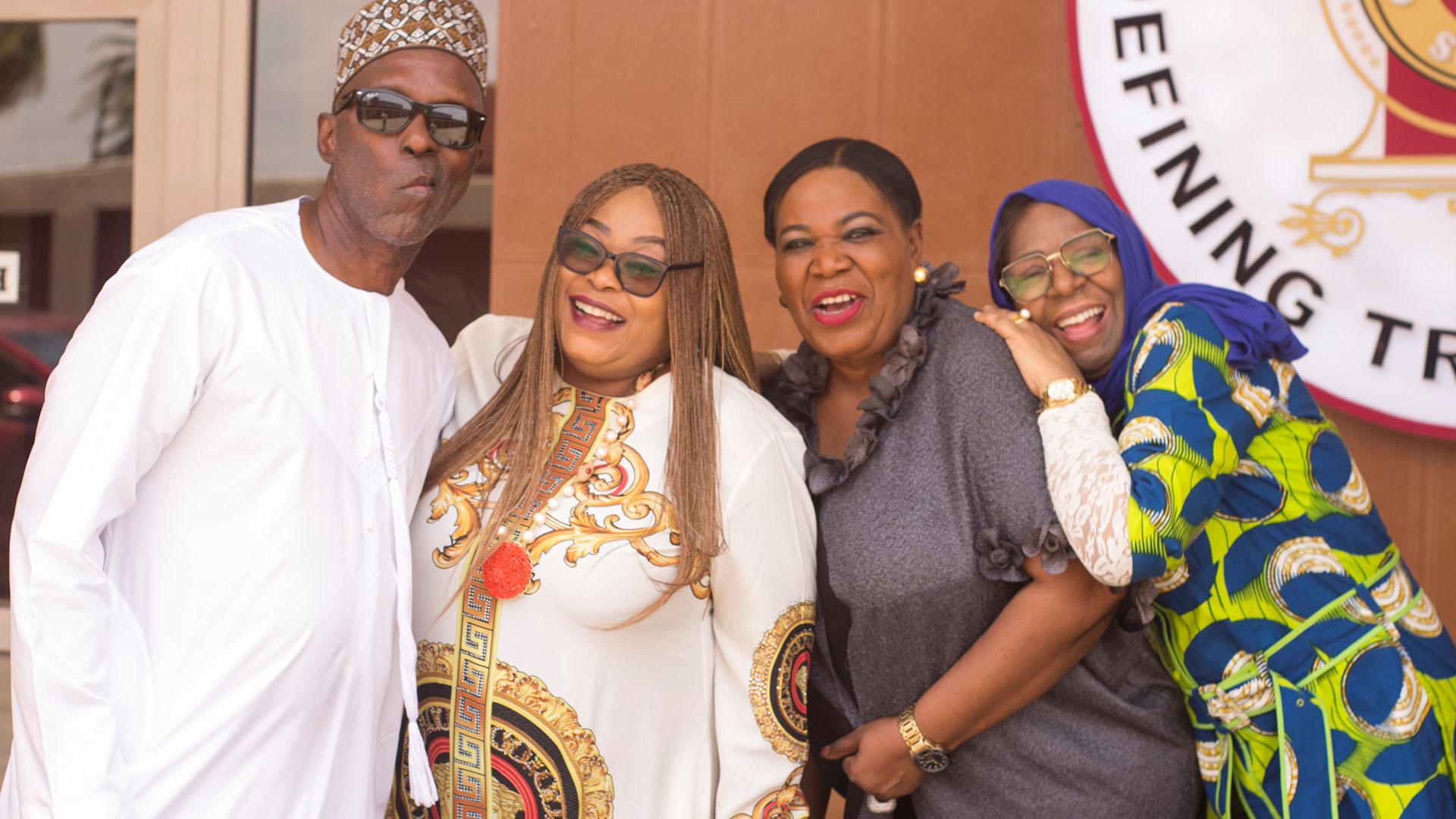 Cross Section of members during the retreat