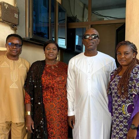 NB-CCI President Pays Courtesy Visit to HE Alhaja Saratou Adeoti Kabassi in Cotonou